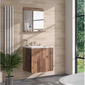 Lustro łazienkowe oldstyle 60x12x62 izan