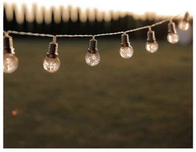 Girlanda świetlna LED w kształcie żarówek DecoKing Bulb, 20 lampek, dł. 2,4 m