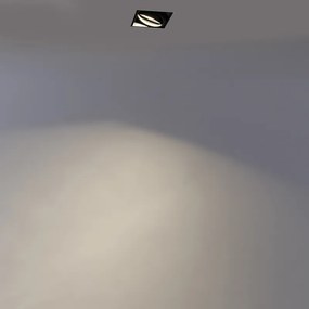 Inteligentny podtynkowy reflektor czarny w tym WiFi GU10 bez obramowania - Oneon 1