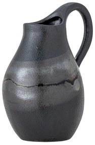 Ciemnoszary kamionkowy wazon (wysokość 15 cm) Alvena – Bloomingville