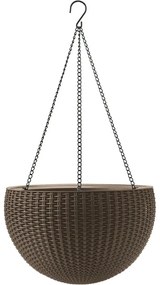 Plastikowa wisząca i ścienna doniczka ø 35 cm Hangingsphere – Keter
