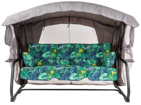 Huśtawka ogrodowa z moskitierą Ravenna Lux Black Edition G051-02IB PATIO