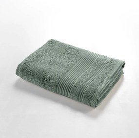 Szałwiowy bawełniany ręcznik kąpielowy frotte 70x130 cm Tendresse – douceur d'intérieur