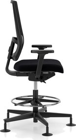 Wysokie krzesło biurowe z regulacjami X-Line Counter Swivel Chair UPH/P
