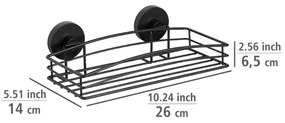 Półka pod prysznic Vacuum-Loc, metalowa, WENKO