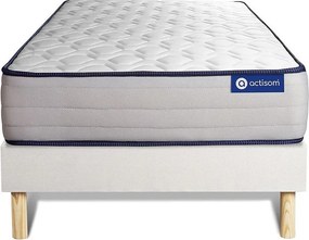 Materac Actilatex form 90x190cm + zestaw podstawa lózka