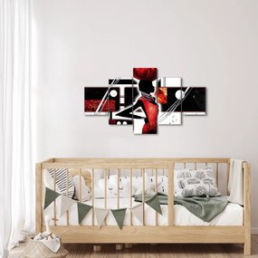 Obraz obrazu starożytnej damy (125x70 cm)
