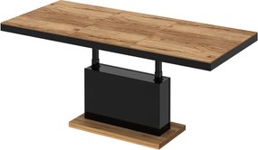 Nowoczesny ławostół Matera Max Hubertus dąb