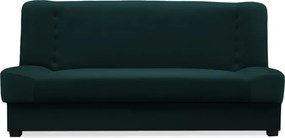 Sofa z Funkcją Spania PIANO Rozkładana Wersalka Dwuosobowa Zielona Nowoczesna do Salonu