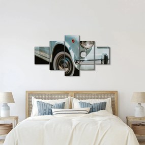 Obraz - Fiat retro samochód (125x70 cm)