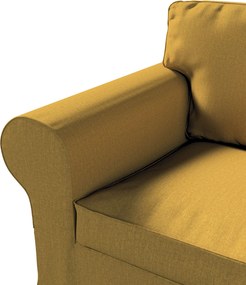Pokrowiec na fotel Ektorp kolor żółty tkanina strukturalna