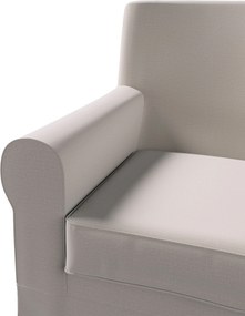 Pokrowiec na fotel Ektorp Jennylund kolor beżowy tkanina welwetowa