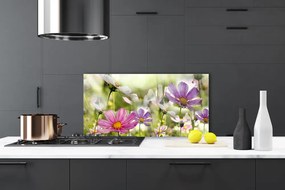 Panel nad blat kuchenny Pastelowa Łąka Kwiatowa