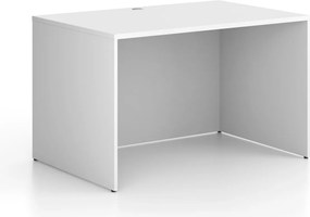 Biurko FRAME, 120x80 cm, białe