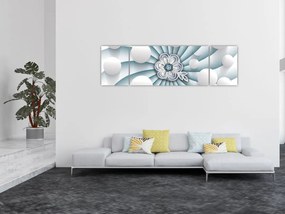 Obraz abstrakcji artystycznej (170x50 cm)