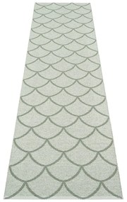 Zielony chodnik odpowiedni na zewnątrz 70x300 cm Kotte Army Sage – Pappelina