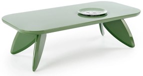 SORAYA Ława Stolik kawowy j.zielony Lakierowana Designerska Stylowa