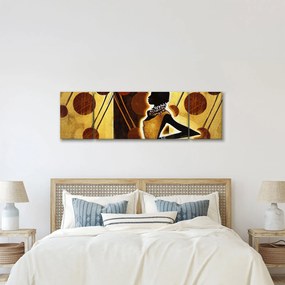 Obraz artystycznego malarstwa starożytnego (170x50 cm)