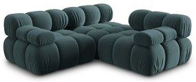 Morska aksamitna sofa 282 cm Bellis – Micadoni Home