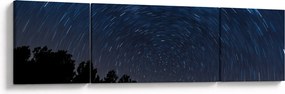 Obraz nocnego nieba (170x50 cm)