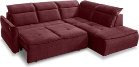 Narożnik MURILLO L z elektryczną regulacją siedziska Prawostronny w tkaninie VOGUE 07 WERSAL