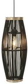 Czarna lampa wisząca WILLOW