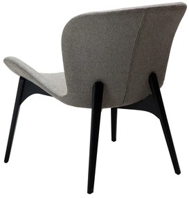 Szary fotel z materiału bouclé Paragon – DAN-FORM Denmark