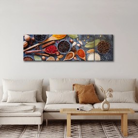 Obraz - Przyprawy (170x50 cm)