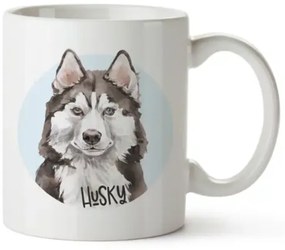 Bohemia Gifts Kubek ceramiczny - Husky, 350 ml