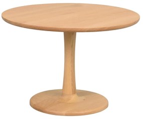 Okrągły stolik w dekorze dębu 60x60 cm Hobart – Rowico