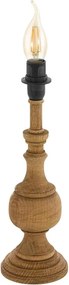 Eglo 33059 - Lampa stołowa 1xE14/40W/230V brązowa