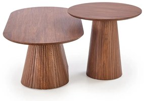Stolik kawowy GISELA S 60x60cm orzechowy HALMAR