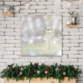 Obraz na Płótnie Świeta Szklany Aniołek Ozdoba