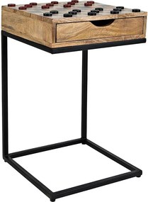 Stół do gry w szachy 42x66x42 cm brązowy Avola AV1730-26