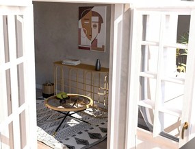 Rattanowa konsola w naturalnym kolorze 32x110 cm Samui – Mauro Ferretti