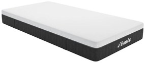 Materac 90 x 190 cm o grub. 22 cm z 7-strefowymi sprężynami kieszeniowymi - CELESTRIA marki YSMÉE