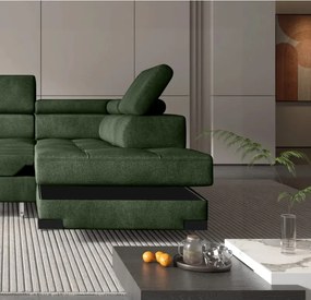 Narożnik EMPORIO L Prawostronny z funkcją spania Prawostronny w ktaninie SERENO 690 WERSAL