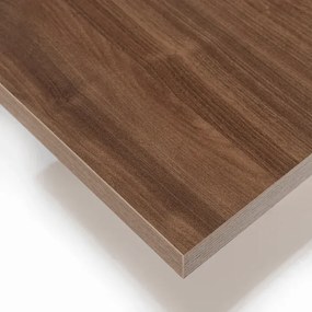 Stół Prostokątny Rozkładany CLARK 120-160 cm Orzech/Kaszmir Japandi