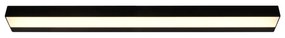 Kinkiet LED w kolorze matowej czerni (dł. 90 cm) Rocco – Trio