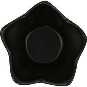 Zestaw 6 misek ceramicznych Lotus 11,8 cm, czarny