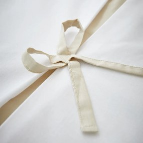 Biała pościel dwuosobowa 200x200 cm Milo Bow – Catherine Lansfield