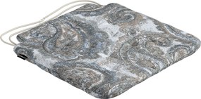 Poduszka na krzesło Olek kolor wielokolorowy tkanina strukturalna, wzorzysta