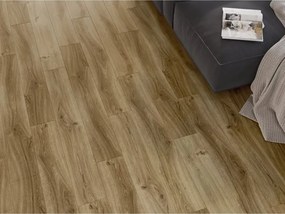 Mexen Amsterdam panele winylowe 1240 x 182 mm SPC 6,5 mm, podkład IXPE 1,5 mm, 4 V-Fuga, Dąb - F1042-1240-182-505-4V1-01