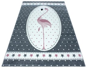 Dywan dziecięcy kids Flaming różowy 200 cm x 290 cm