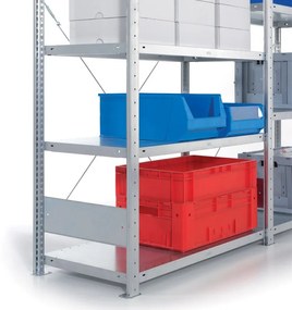 META Regał półkowy CLIP, 230 kg, 2500x1000x600 mm, dodatkowy