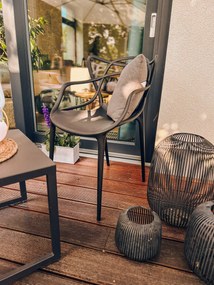 Wyprzedaż Czarny plastikowy krzesło KATO II jakość