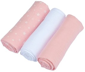 Pieluszki muślinowe 3 szt. – Bébé Douceur