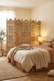 Parawan z litego drewna mango L3-F62