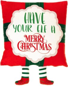 Poduszka na sofę, Wesołych Świąt, 40 x 40 cm
