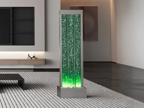 Wolnostojąca bąbelkowa ściana wodna BLENNIE - Diody LED zmieniające kolory - wys. 150 cm
